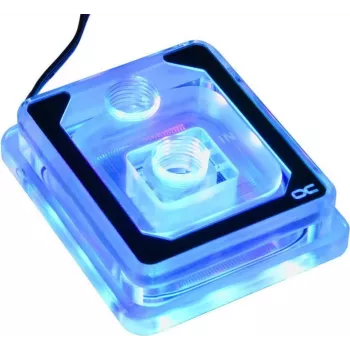 Alphacool 12955 - water block - Plexiglas - Transparent - LGA 1150 (Socket H3) - LGA 1151 (Socket H4) - LGA 1155 (Socket H2) - LGA 1156 (Socket H) - LGA 1200... - 63 mm - 73 mm (12