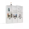 MALAX 3x3 H WHITE SHELVING UNIT