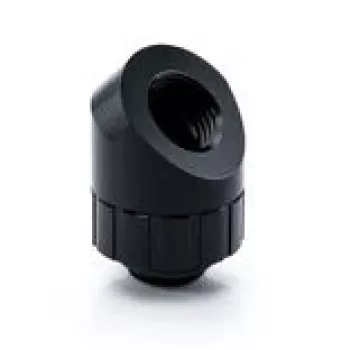 Angled 45° Rotary Fitting BitsPower Artemis — matte black