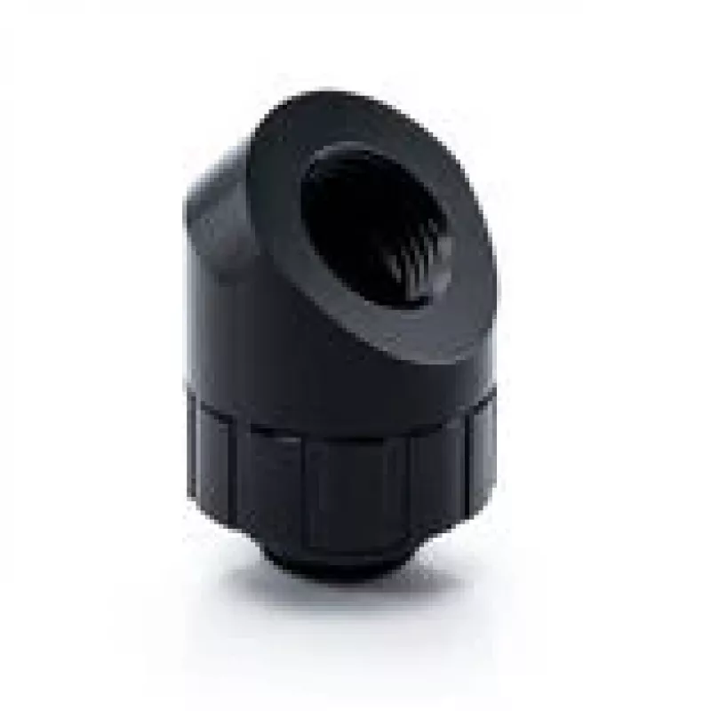 Angled 45° Rotary Fitting BitsPower Artemis — matte black