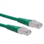 ROLINE S/FTP-(PiMF-)Patch Cable Cat.6, Green, 2m (21.15.1343)