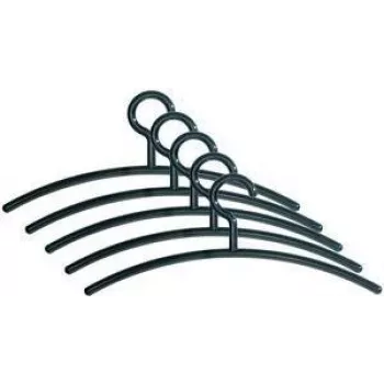 Clothes hanger Kerkmann 6004 — plastic, black