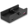 DeLOCK 64284 USB Hub Type-A 5000 Mbit/s Black