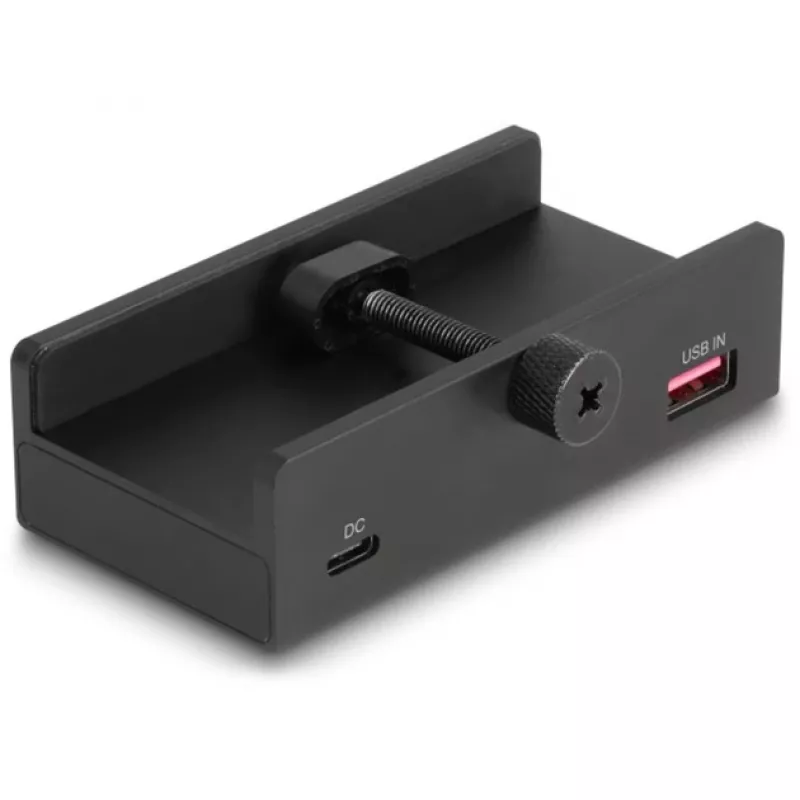 DeLOCK 64284 USB Hub Type-A 5000 Mbit/s Black