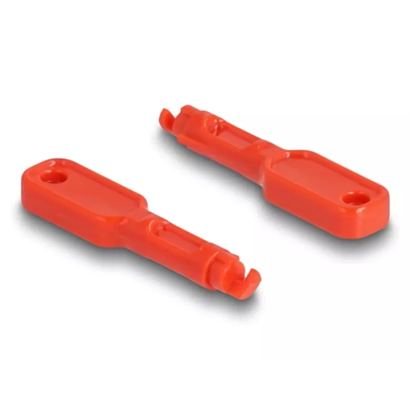 Port blocker DeLOCK 20928 RJ-45 Red Plastic 11 pcs