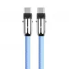 2in1 USB C cable 1m blue