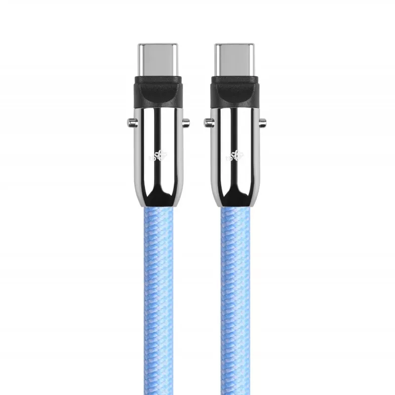 2in1 USB C cable 1m blue