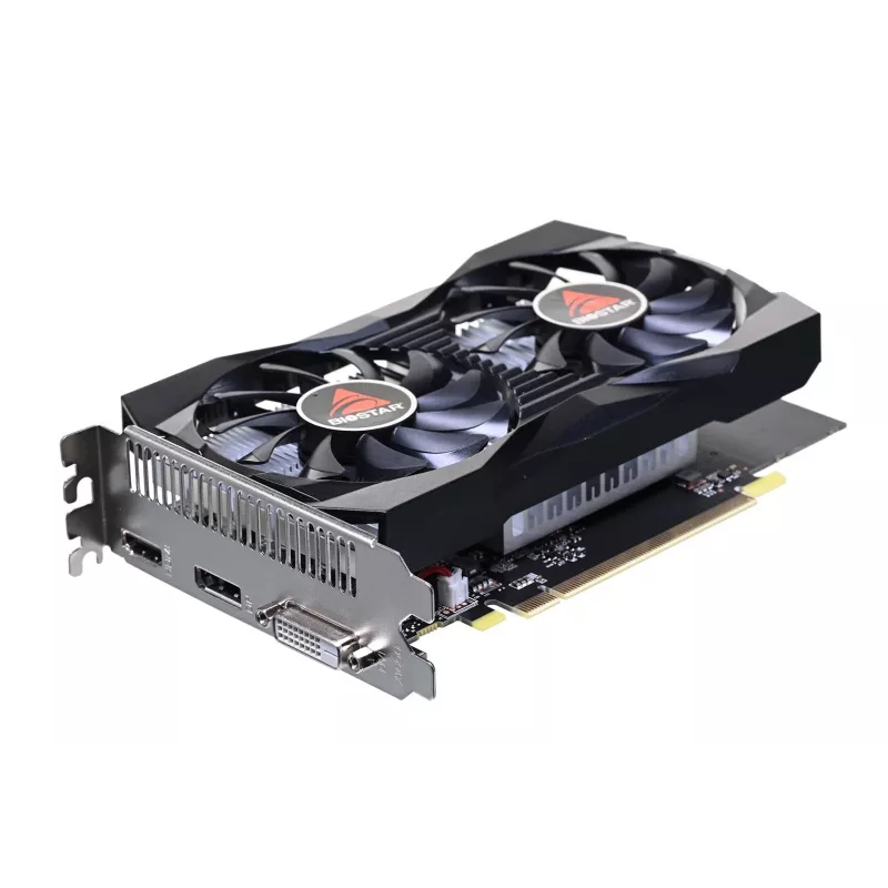 Discrete Graphics Card BIOSTAR GeForce GTX 1050 4 GB GDDR5, 1455 MHz boost, 128-bit, PCIe 3.0, 2 fans