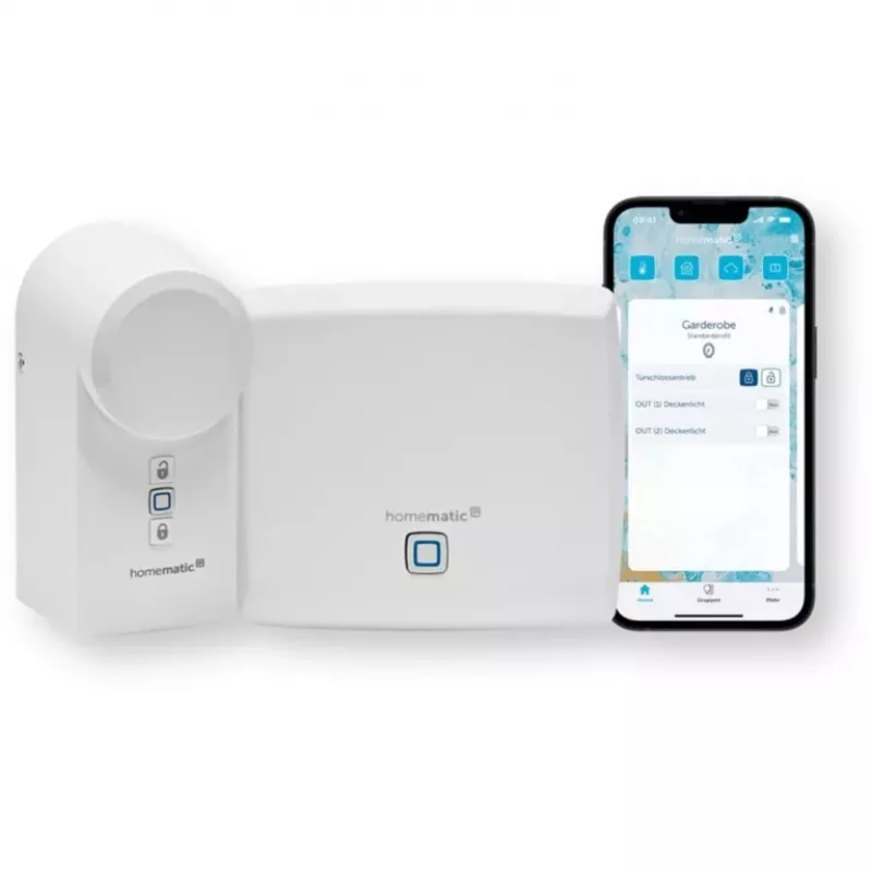 Mini Access Set HomeMatic IP HmIP-SK25 wireless smart home control set for access management
