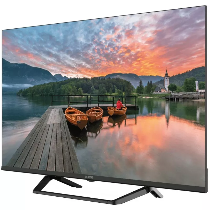 Strong SRT40FG6733C Smart TV - 1.920 x 1.080 Pixel 40 Zoll HDR10 DVB-S2 HD / DVB-C / DVB-T2 Google TV 3 HDMI-Eingänge [Energieklasse F] (SRT40FG6733C)