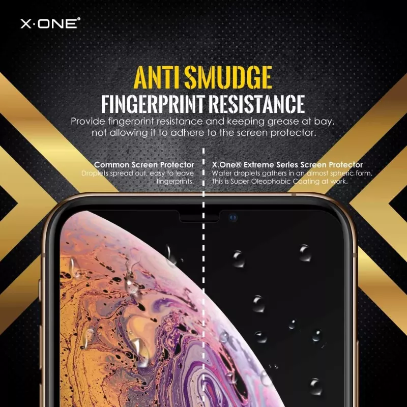 Screen protector Shock Eliminator X-ONE for iPhone 7 Plus — black