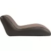 Inflatable camping lounger Easy Camp 420072, brown PVC, 840×1400×700 mm