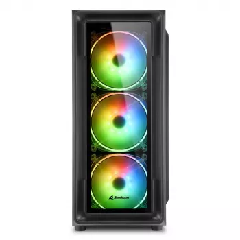 PC Case Sharkoon TK4 RGB Midi Tower Black