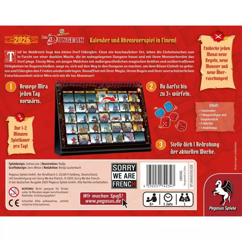 365 adventure – Der Dungeon (Edition 2026), Puzzle Game
