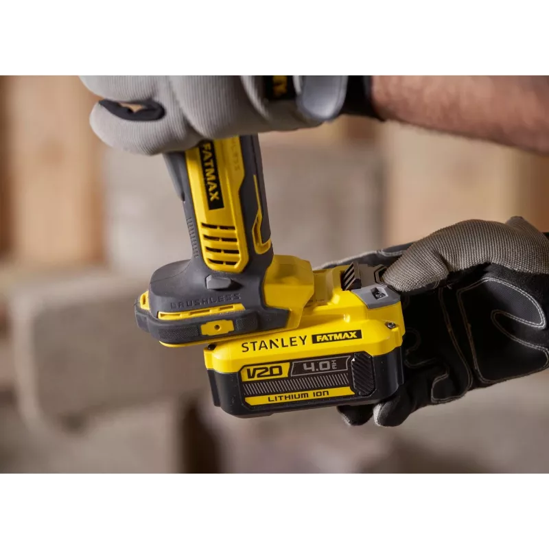 BLACK & DECKER | 18V V20 125mm Brushless Angle Grinder | SFMCG700B-XJ | 18 V | Lithium-ion technology