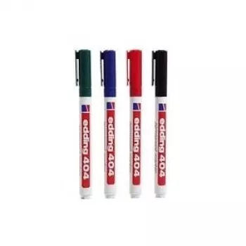 Permanent Marker Edding 10 404, fine 0.75 mm tip, assorted colors