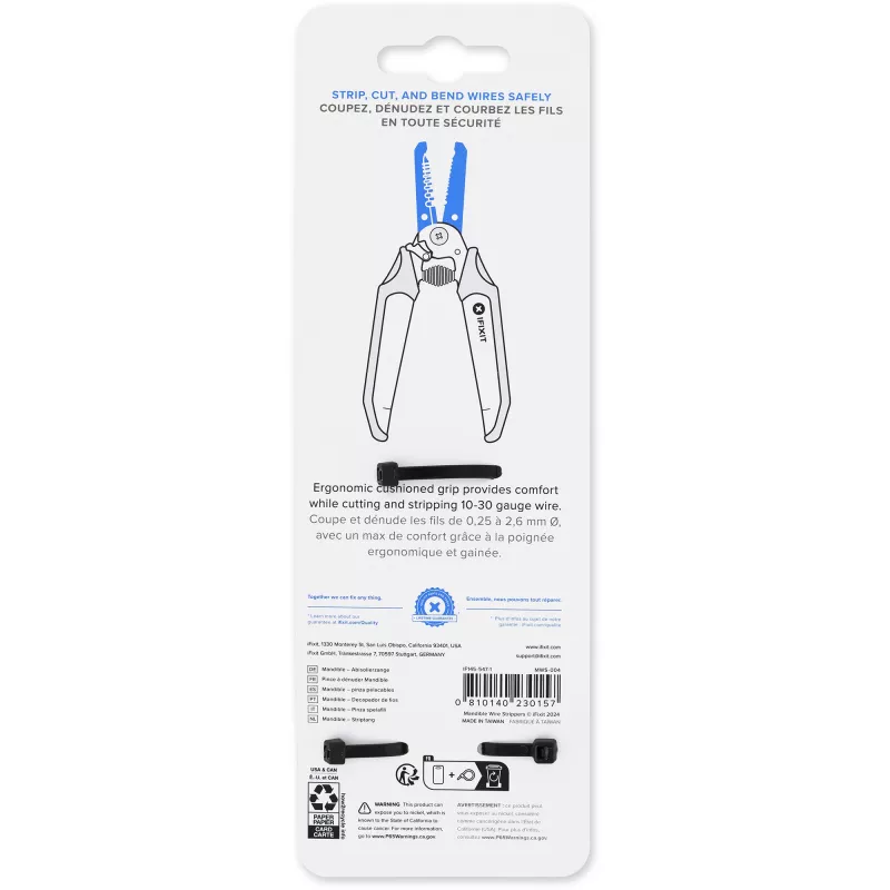 Wire Strippers iFixit Mandible Stripping capacity max 2.6 mm min 0.25 mm