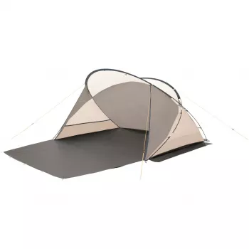 beach shelter Shell, tent Grey/beige, UV protection 50+