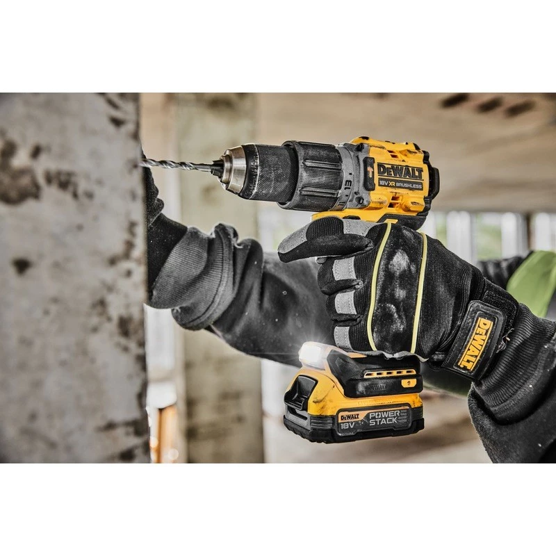 Pistol grip drill DeWalt DCD805NT-XJ — 18 V brushless, 2000 RPM, 90 N·m, 13 mm chuck, 1.34 kg