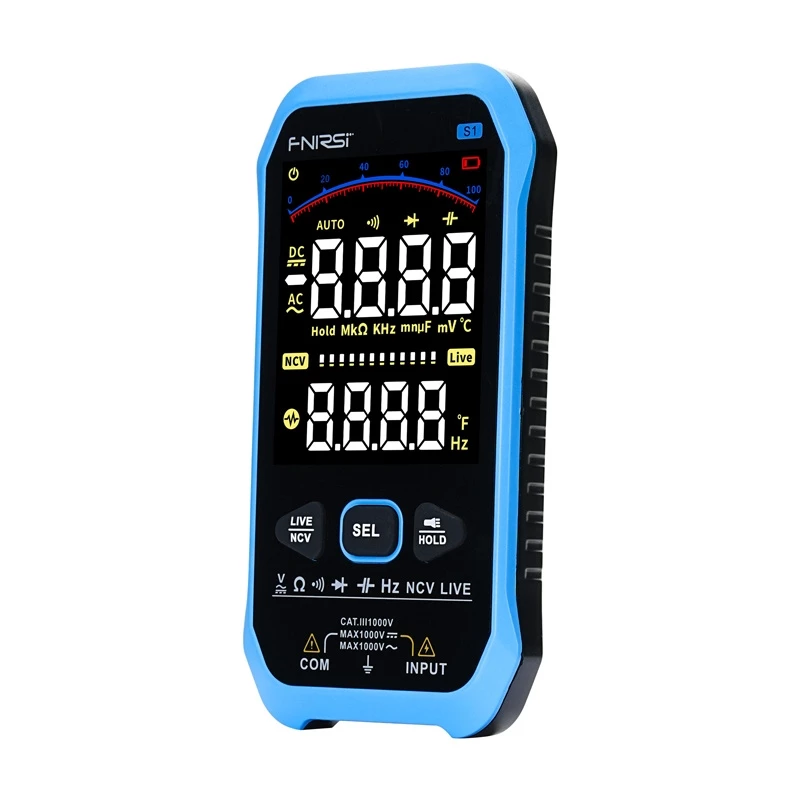 Digital multimeter Fnirsi FNIRSI S1 6000 counts auto range backlight
