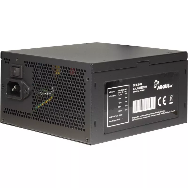 Power Supply Inter-Tech ArgusNT GPS-900 900W 80+ Gold