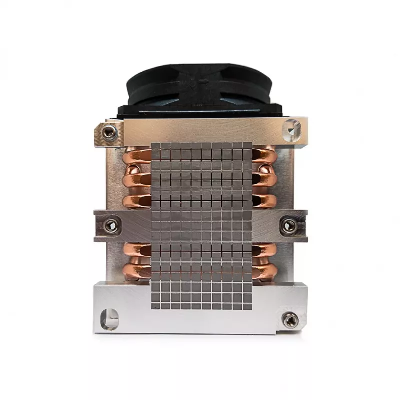 Cooler Inter-Tech B-14 Processor 8 cm Black Silver