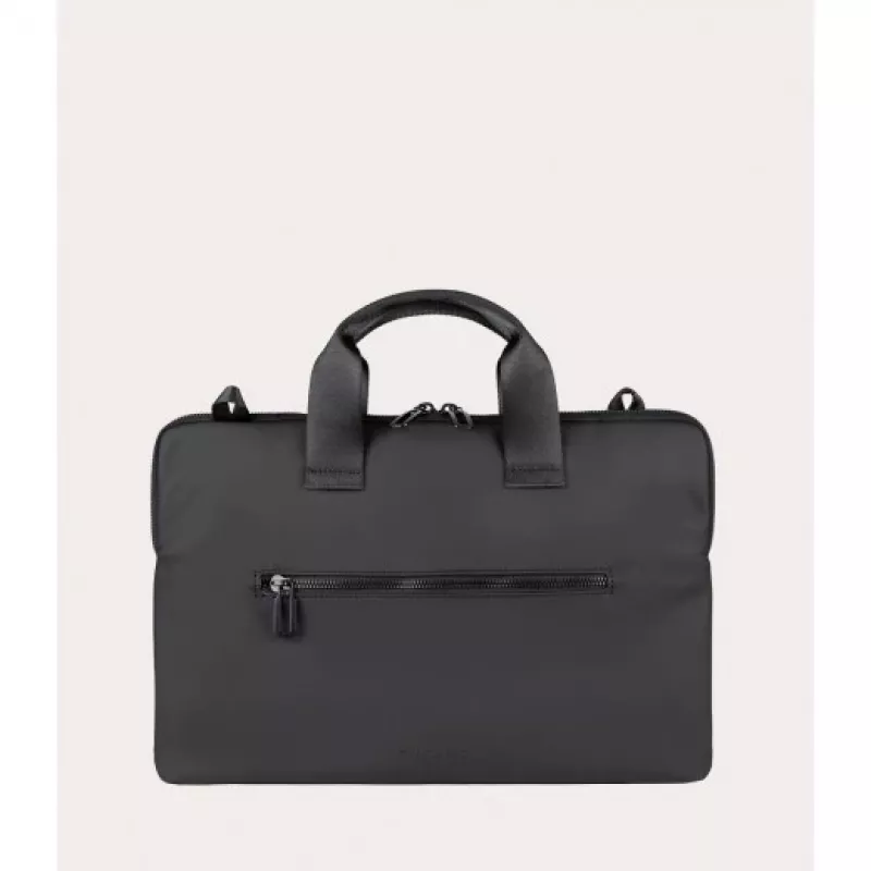TUCANO GOMMO Slim Laptoptasche für Notebook 15.6 Zoll MacBook Pro 16 schwarz - Die Gommo-Taschen- und Accessoires-Linie besteht aus einem Material - w