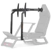 Racing simulator cockpit Next Level Racing F-GT NLR-A006 — adjustable seat & wheel height, supports 3 displays, max user weight 60 kg, black