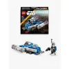 LEGO Star Wars Captain Rex Y-Wing Microfighter Collectible the Clone Wars Starship Vehicle Toy with a Character Minifigure for 6 Plus Year Old Boys &