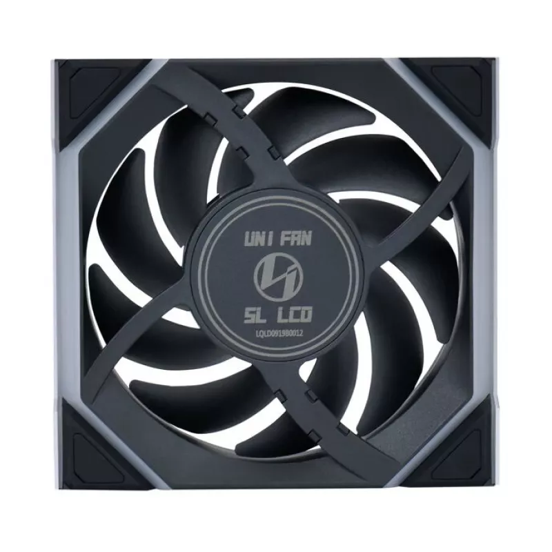 Fan Lian Li UNI FAN SL Wireless LCD 120 12 cm Black 31 dB 51.45 cfm