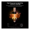 Heater block Creality 3D 4001030123 K1 K1Max Black Copper Red