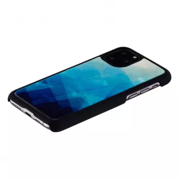 Protective smartphone case iKins for iPhone 11 Pro — blue lake and black color combination