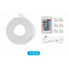 LED strip light Vention PAEWH 2 m, USB-powered 5V, RGB with IR remote, double-sided tape mounting
