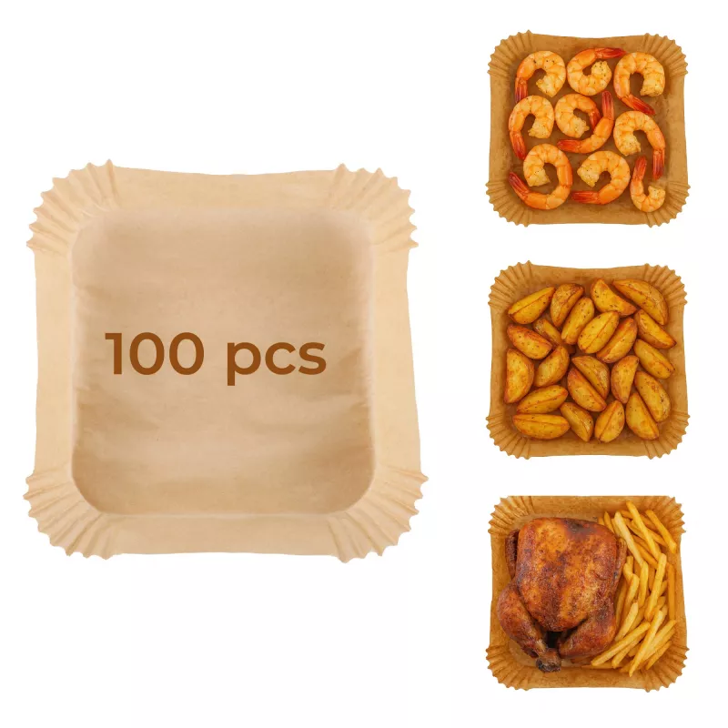 Paper liners Adler AD 6732, 20 cm, 100 pcs — disposable baking and grilling liners