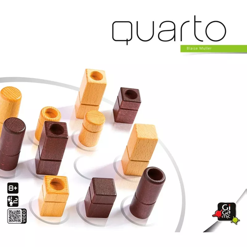 Board game G3 Quarto (strategy) — 20 min playtime, age 8+