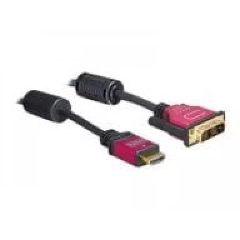 HDMI - DVI Cable DeLOCK 84343 3.0m male / male