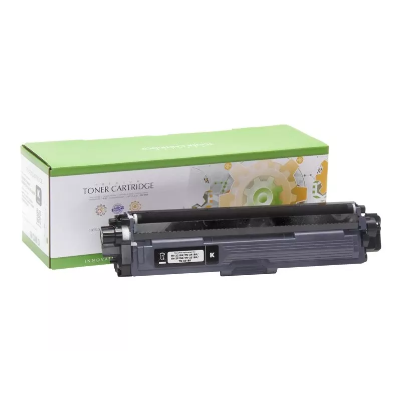 Toner cartridge Static Control remanufactured for Brother TN-221BK, black, ~2,500 pages yield