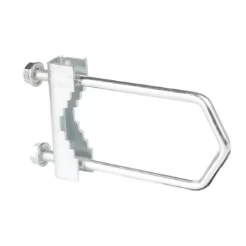 Steel Galvanized Extralink M8 Cybant Large EX.7102, M8 anchoring clamp for cable installation