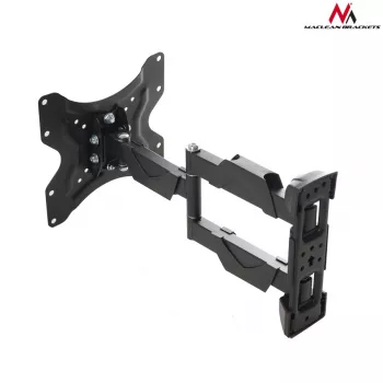 Wall TV mount MACLEAN MC-742 for 42 inch (106.7 cm), tilt -12°/+12°, VESA 75x75–200x200, max load 30 kg, black