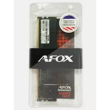 Desktop RAM AFOX 8GB DDR4 2666MHz Unbuffered (1 x 8GB) AFLD48FK1P