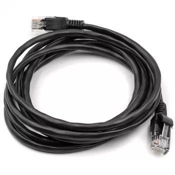 Cable Cat5E UTP, 2m, Black