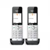 Gigaset COMFORT 500HX duo Analog/DECT telephone Caller ID Black, Silver