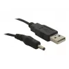 USB Cable Power Cable DeLOCK 82377 1.5m USB A