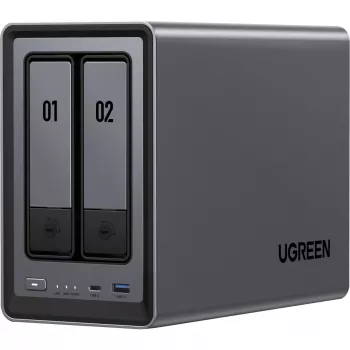 DXP2800 + 2x 4 TB Seagate IronWolf HDD Bundle, NAS