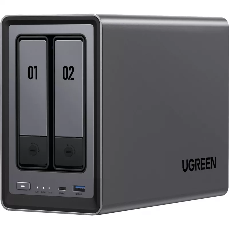 DXP2800 + 2x 4 TB Seagate IronWolf HDD Bundle, NAS