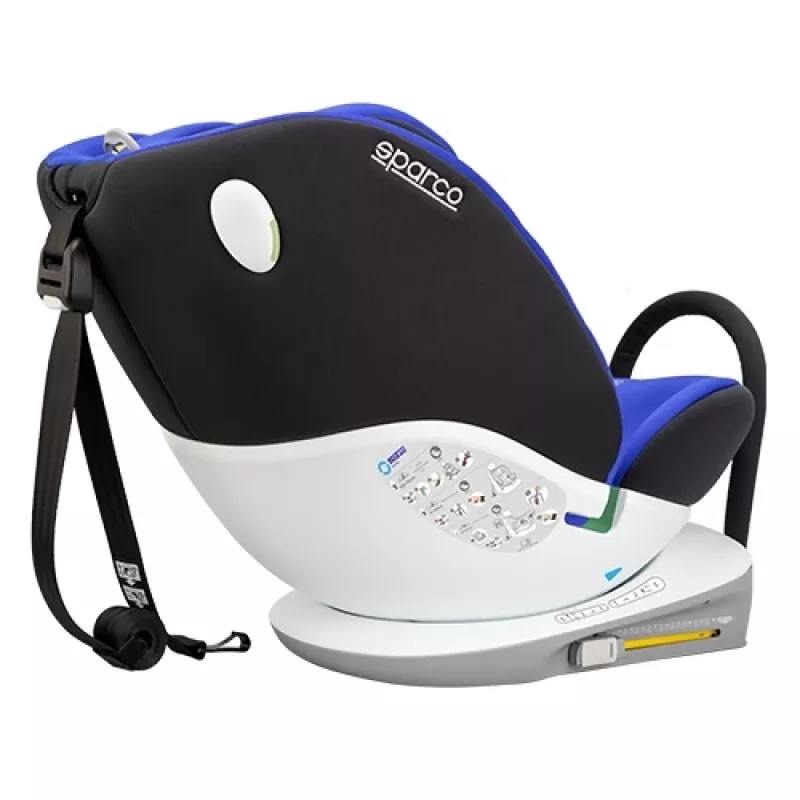 Child car seat Sparco SK3000 Blue SK3000I_BL, adjustable 40–150 cm