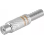 ShiverPeaks S/CONN Cinch connector metal 6 mm, yellow (model 52001-Y)