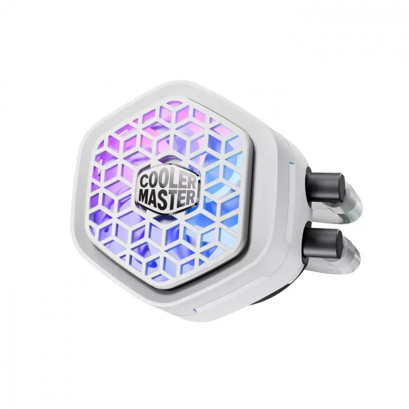 Liquid cooling kit Cooler Master MasterLiquid Atmos II 360 VRM Fan White 120 mm, 322.8 m³/h, LDB bearing