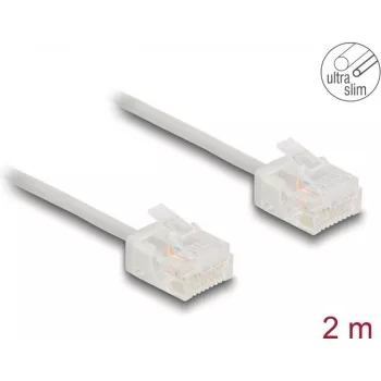 Network Cable DeLOCK RJ45 Cat.6 2m Grey