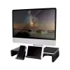 Ergonomic tabletop monitor riser, max. 25k